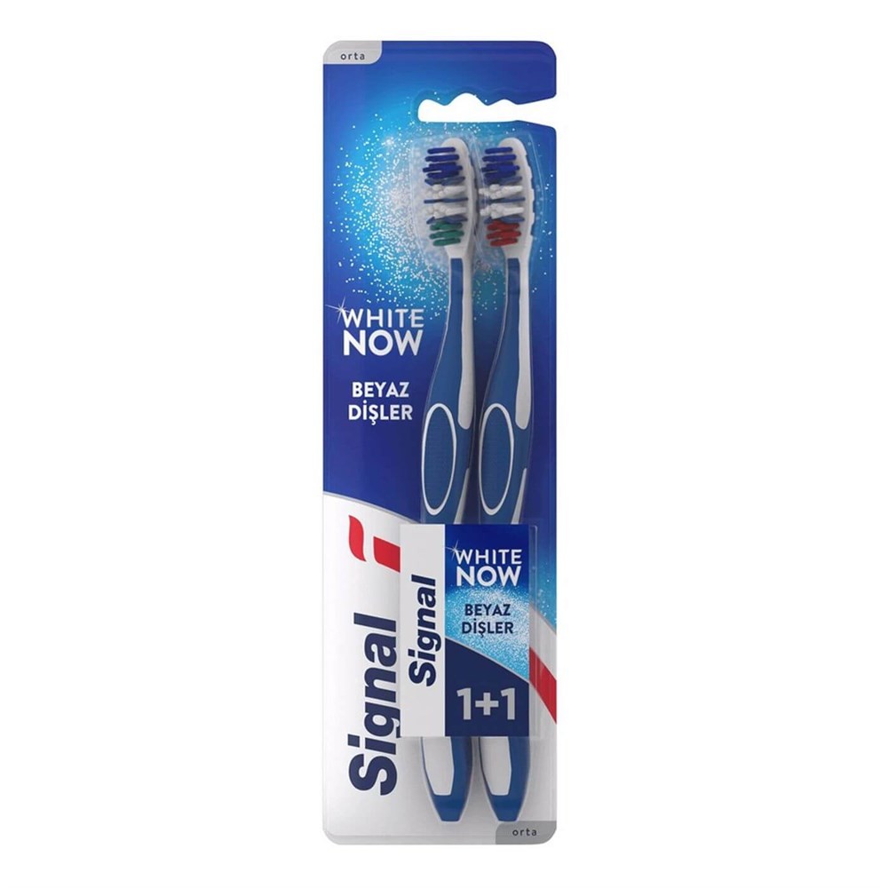 Signal Diş Fırçası White Now Beyaz Dişler 1+1
