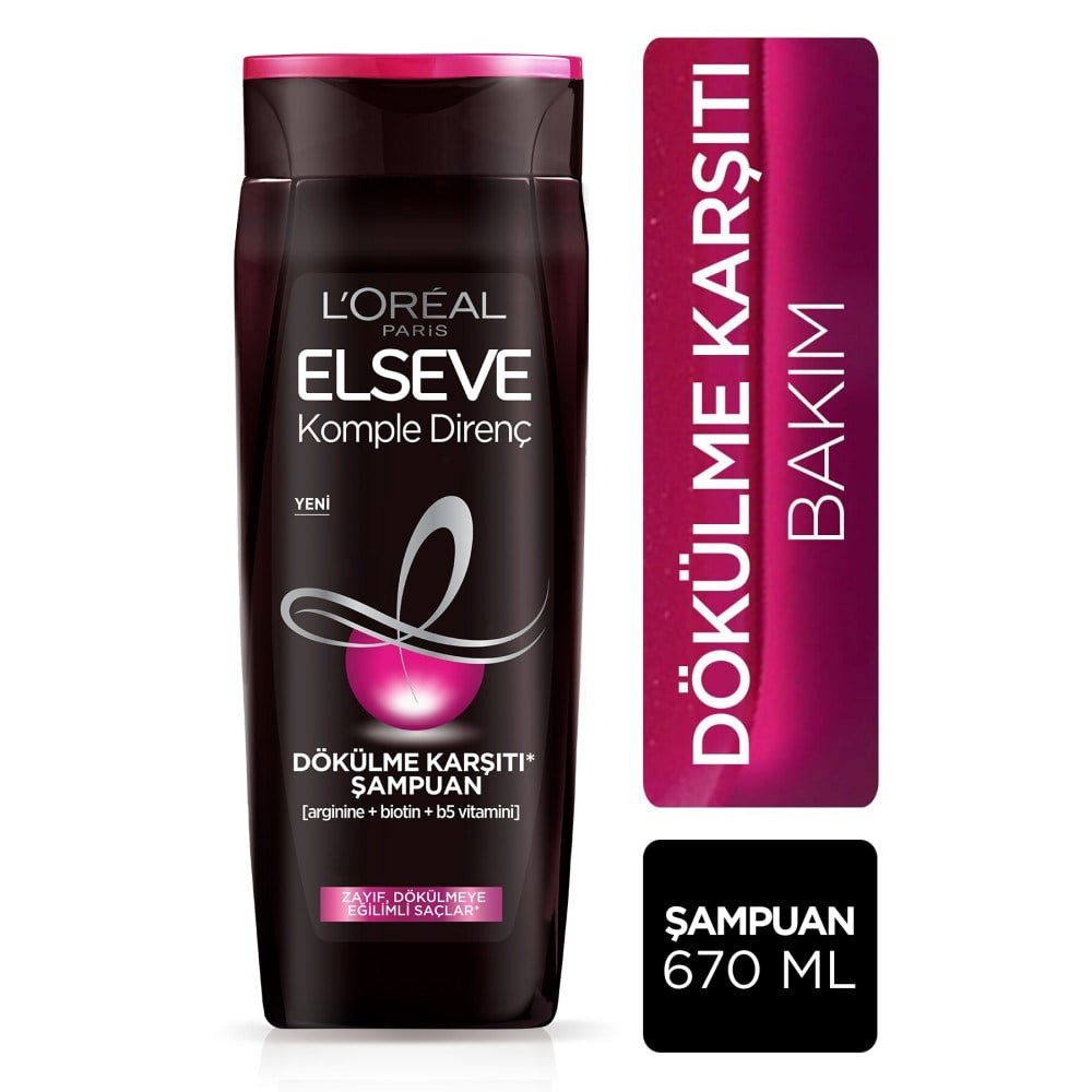 Loreal Paris Elseve Şampuan Arginine 670 ml