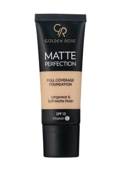 Golden Rose Fondöten Matte Perfection Full Coverage Foundation N:4 Natural