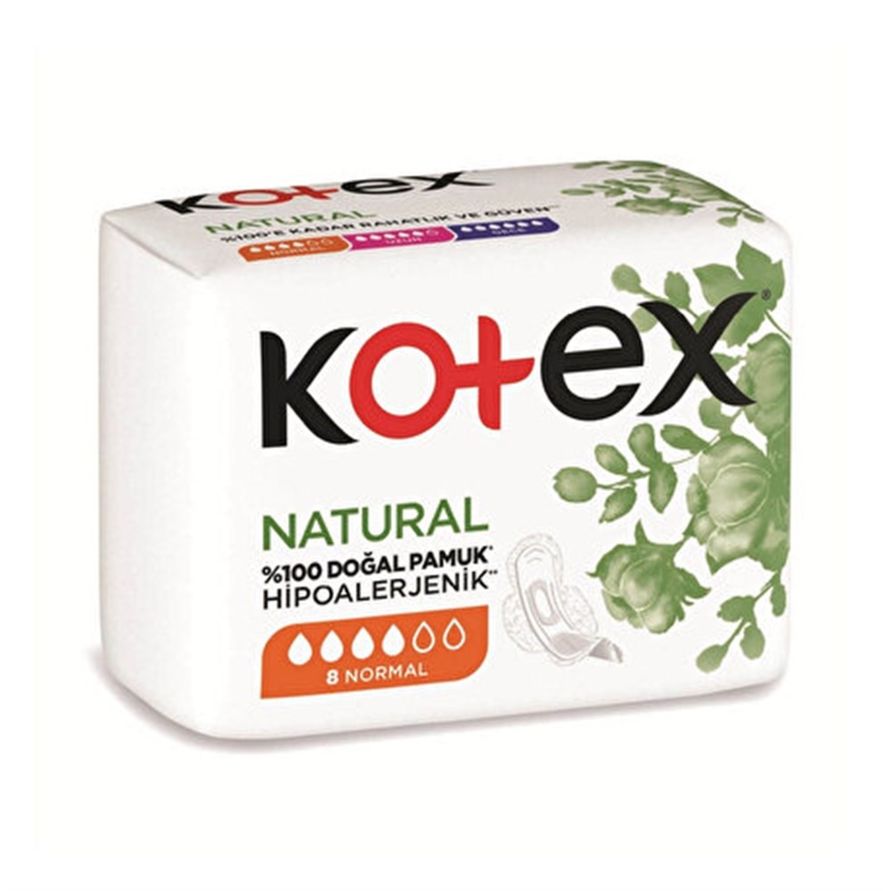 Kotex Hijyenik Ped Natural Ultra Normal 8li