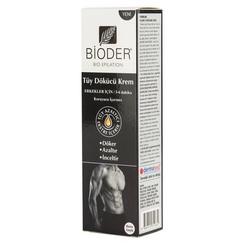 Bioder Tüy Dökücü Krem Erkekler İçin 100 ml