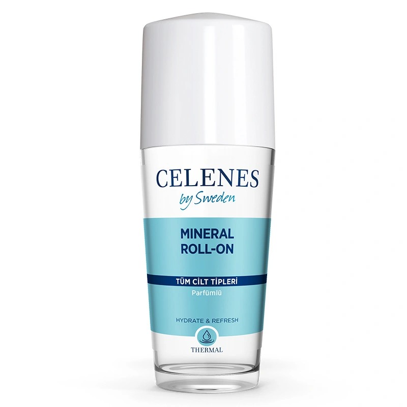 Celenes Thermal Mineral Tüm Ciltler İçin Unisex Deodorant Roll-on 75 ml