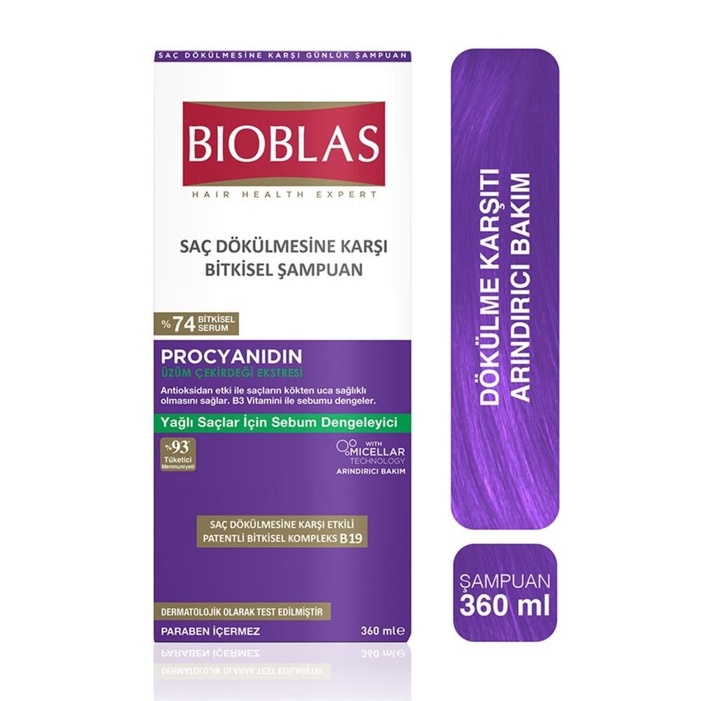 Bioblas Şampuan Procyanidin Anti Stress Etkili 360 ml