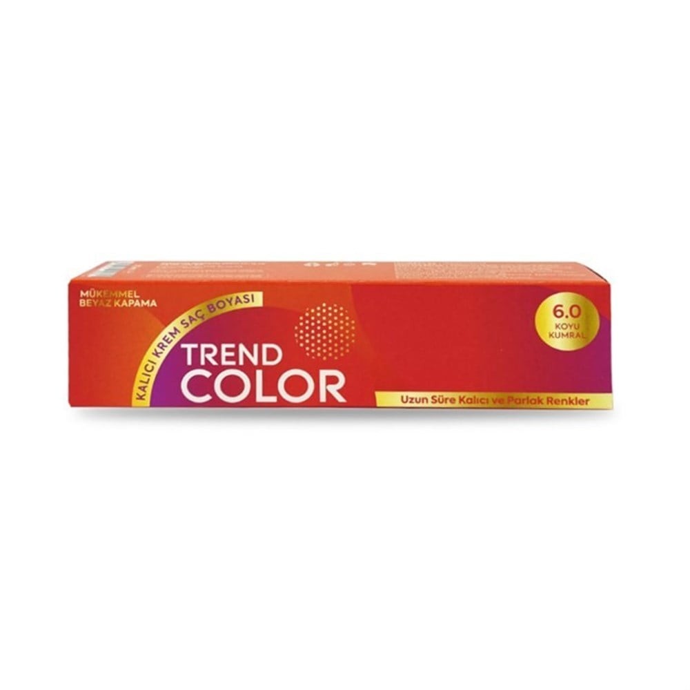 Trend Color Tüp Saç Boyası 6.0 Koyu Kumral 50 ml