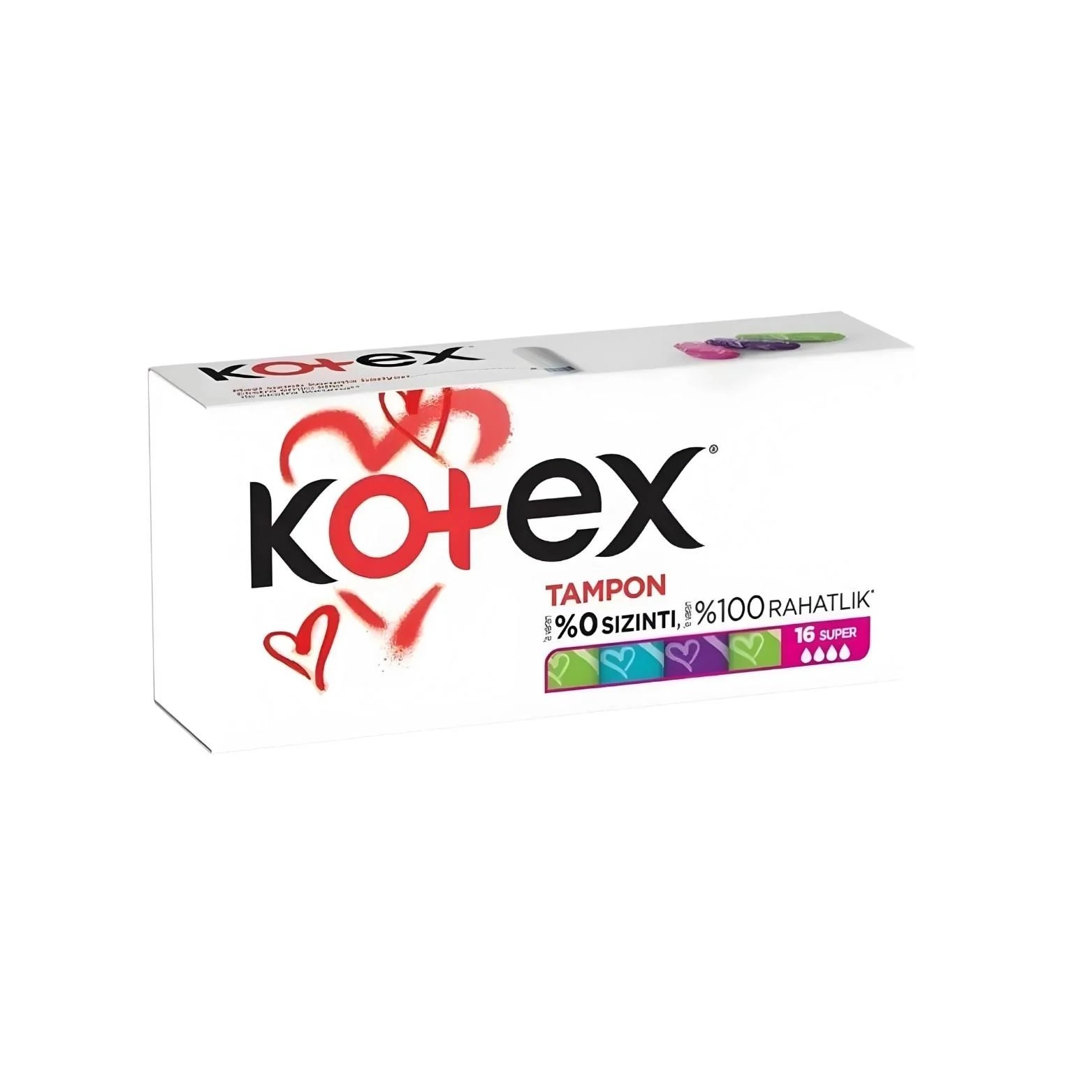 Kotex Tampon Süper 16lı