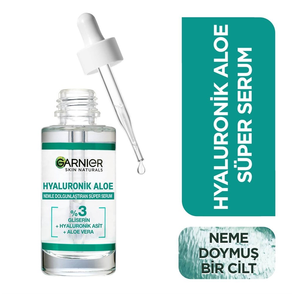 Garnier Serum Hyaluronik Aloe Vera Özlü Nemlendirme Etkili 30 ml