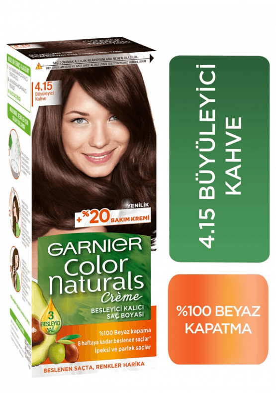 Garnıer Color Natural 4/15 Büyüleyici Kahve