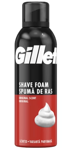 Gillette Tıraş Köpüğü - Normal Ciltler İçin 200 ml