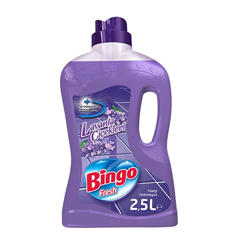 Bingo Fresh Lavanta Çiçekleri 2.5 lt Yüzey Temizleyici
