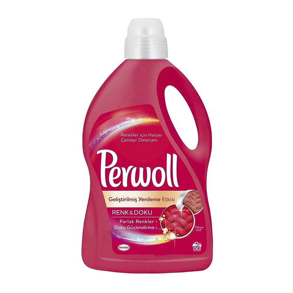 Perwoll Renkliler Sıvı Çamaşır Deterjanı 3 Lt