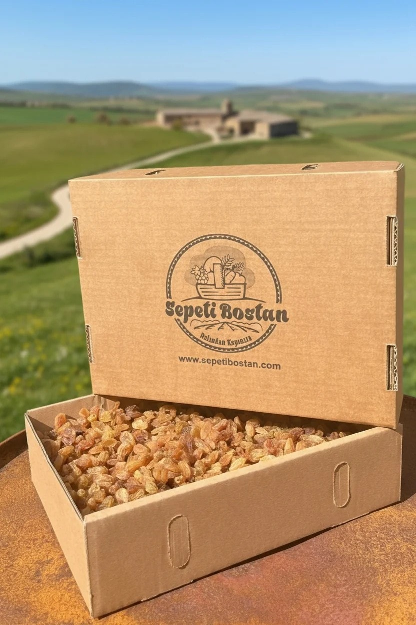Çekirdeksiz Kuru Üzüm 2 Kg - Özel Kutu