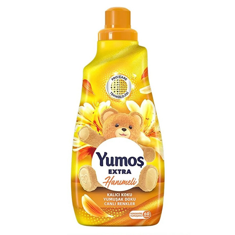 Yumoş Extra Hanımeli Konsantre Yumuşatıcı 1440 Ml