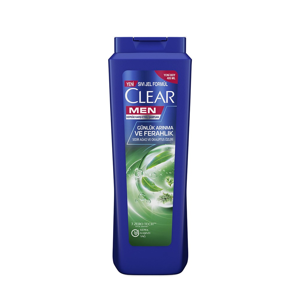 Clear Men Günlük Arınma ve Ferahlık Şampuan 350 Ml