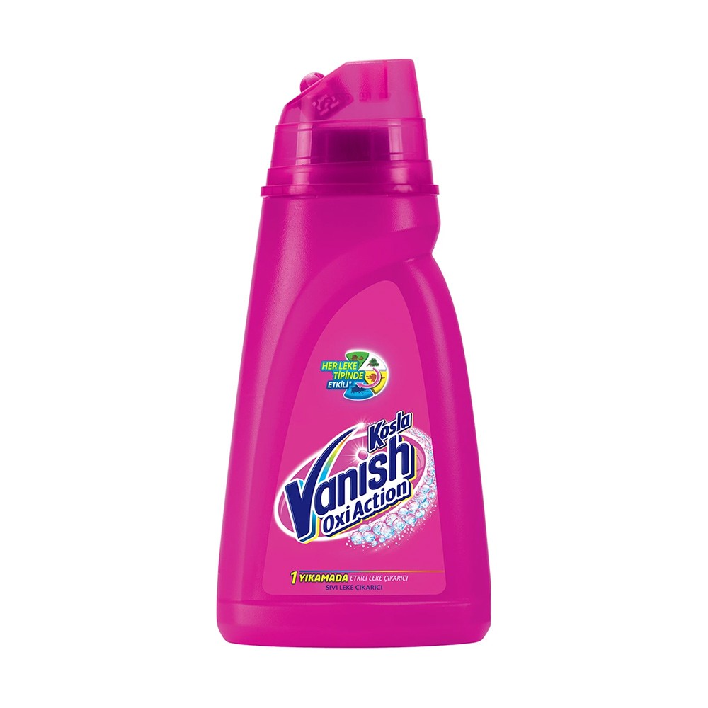 Vanish Kosla Oxi Action Sıvı Leke Çıkarıcı Pembe 1 Lt 