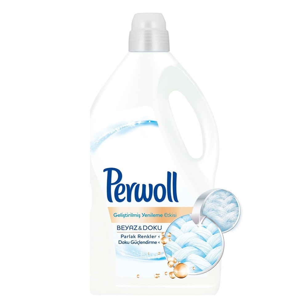 Perwoll Sıvı Çamaşır Deterjanı 4 Lt Beyazlar