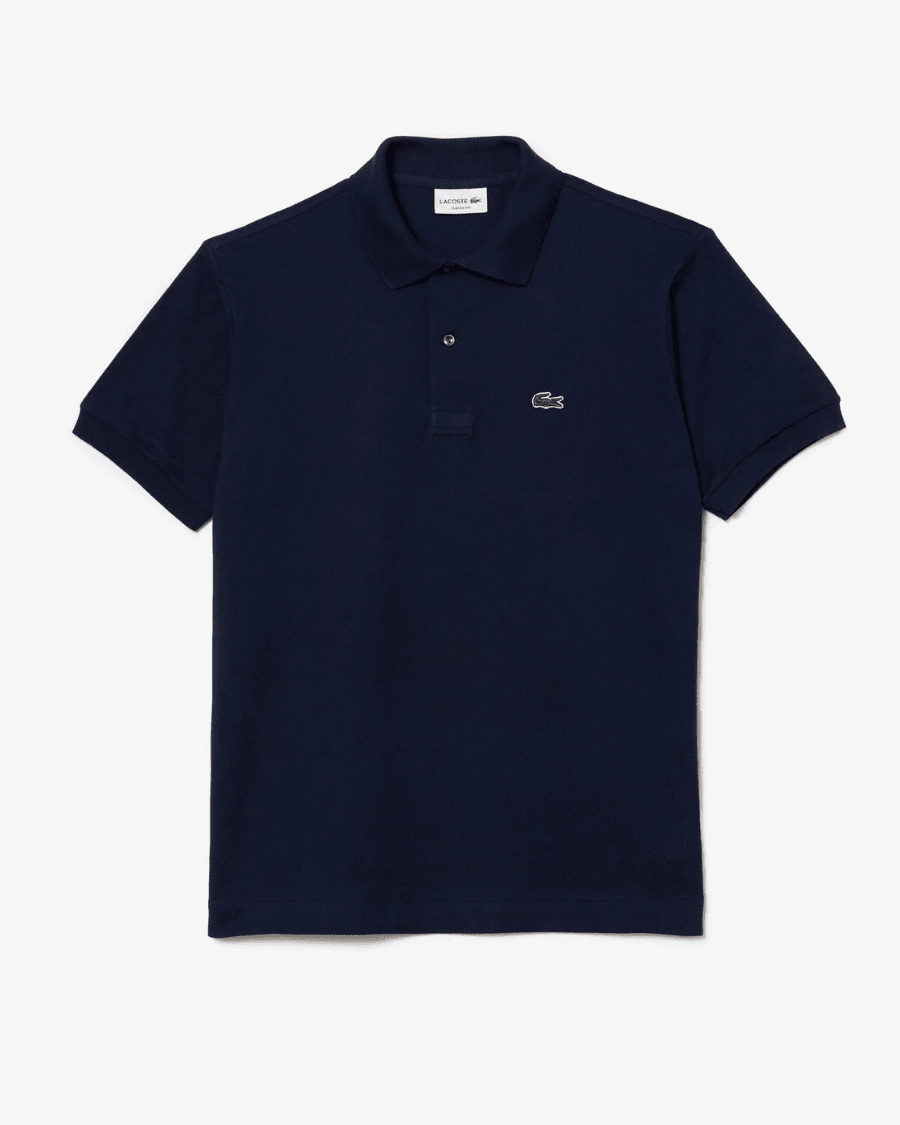 Polo Yaka Erkek Klasik Fit Lacivert T-Shirt