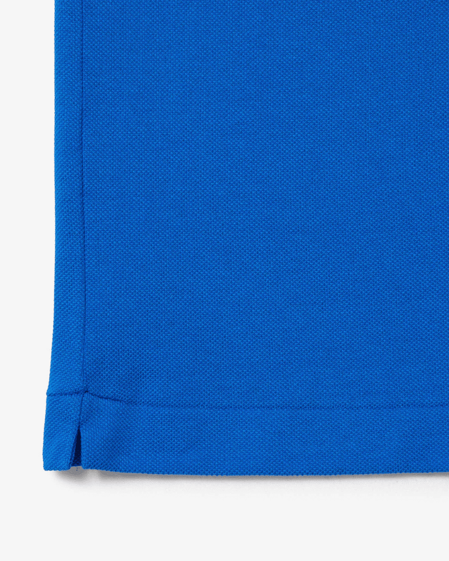 Polo Yaka Erkek Klasik Fit Mavi T-Shirt