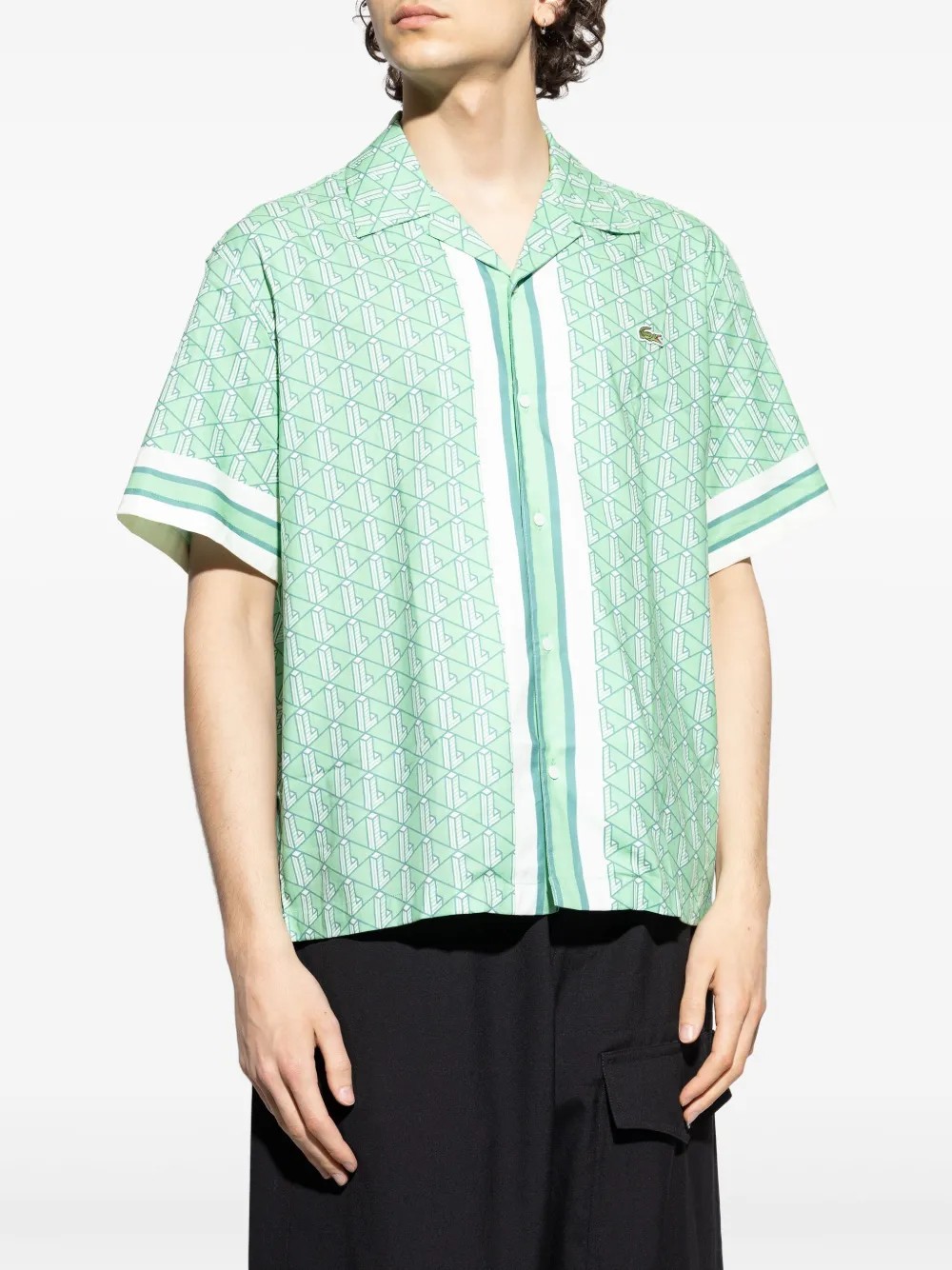Unisex Monogram Gömlek