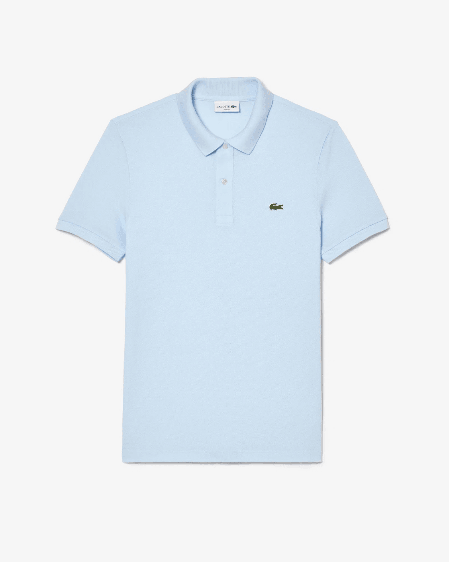 Polo Yaka Erkek Klasik Fit Açık Mavi T-Shirt