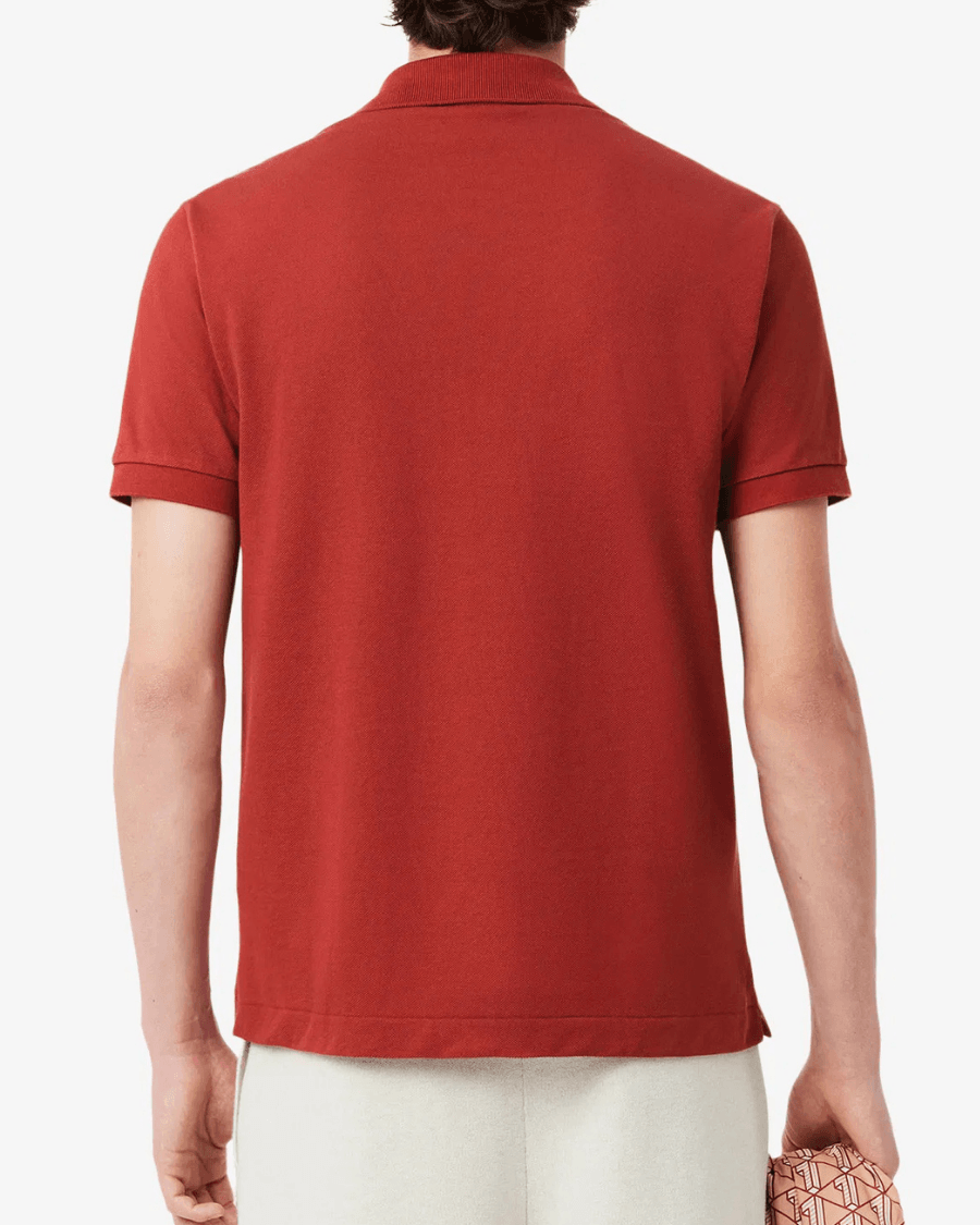 Polo Yaka Erkek Klasik Fit Kırmızı T-Shirt