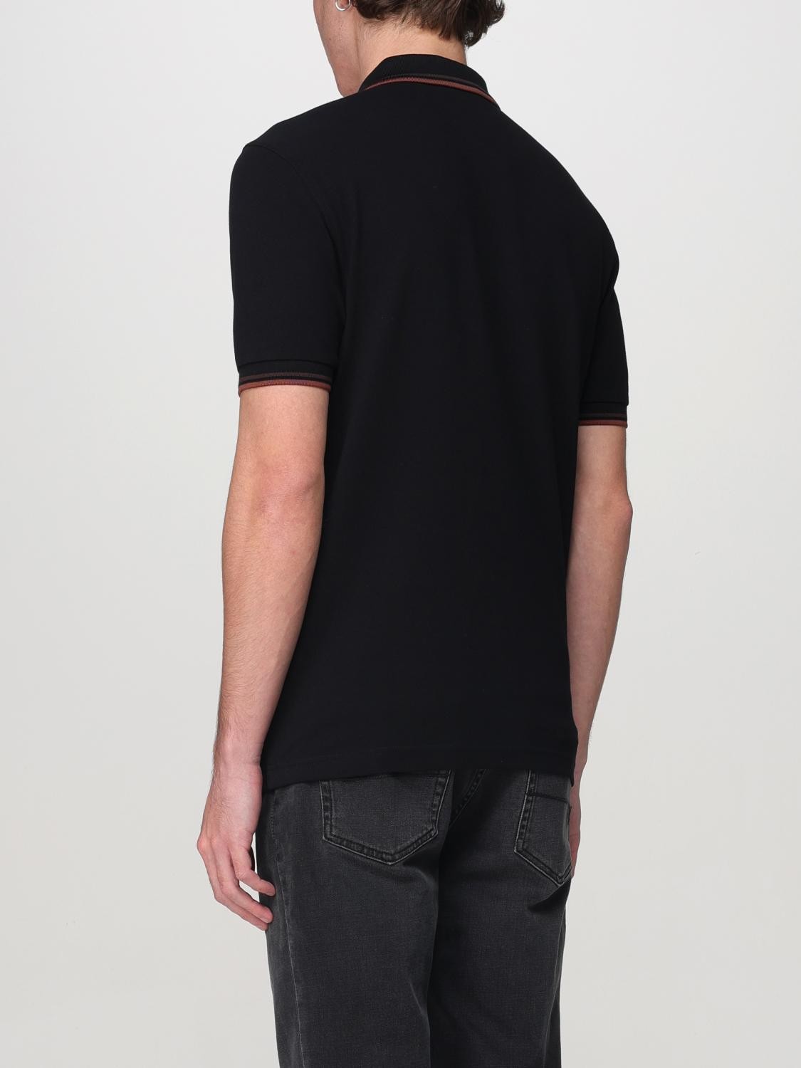 Erkek Polo Yaka T-Shirt Siyah