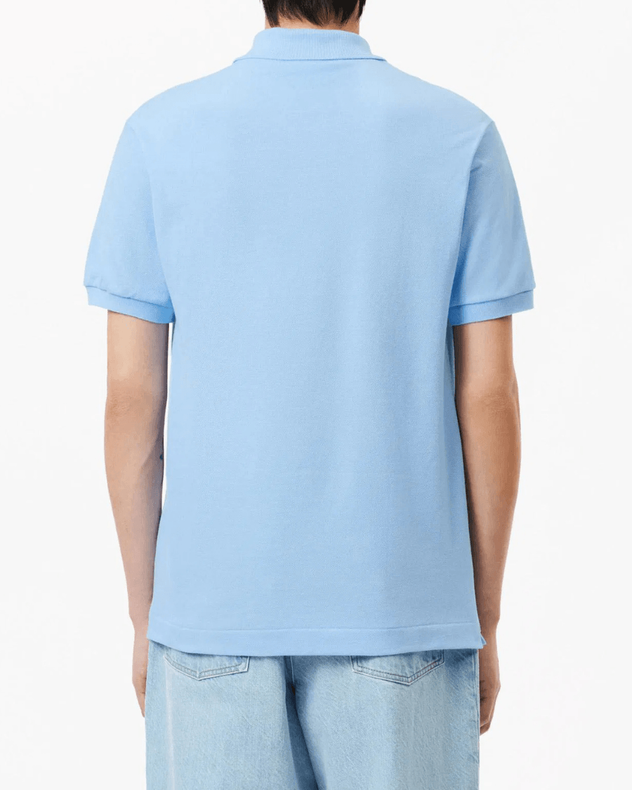 Polo Yaka Erkek Klasik Fit Açık Mavi T-Shirt