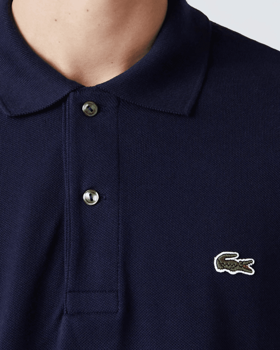 Polo Yaka Erkek Klasik Fit Lacivert T-Shirt