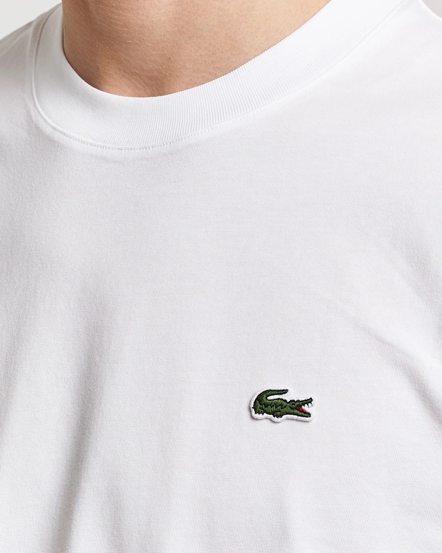 Erkek Standart Fit Basic Bisiklet Yaka Beyaz T-Shirt