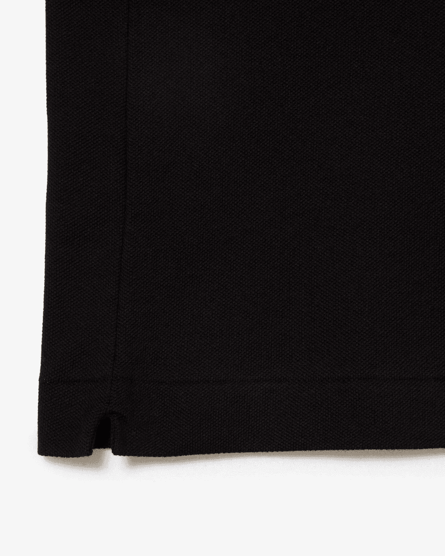 Polo Yaka Erkek Klasik Fit Siyah T-Shirt