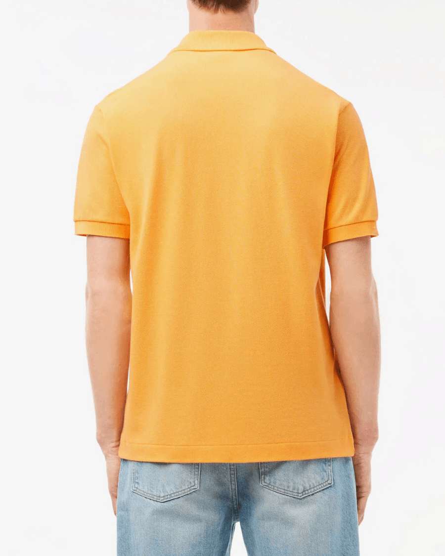 Polo Yaka Erkek Klasik Fit Turuncu T-Shirt