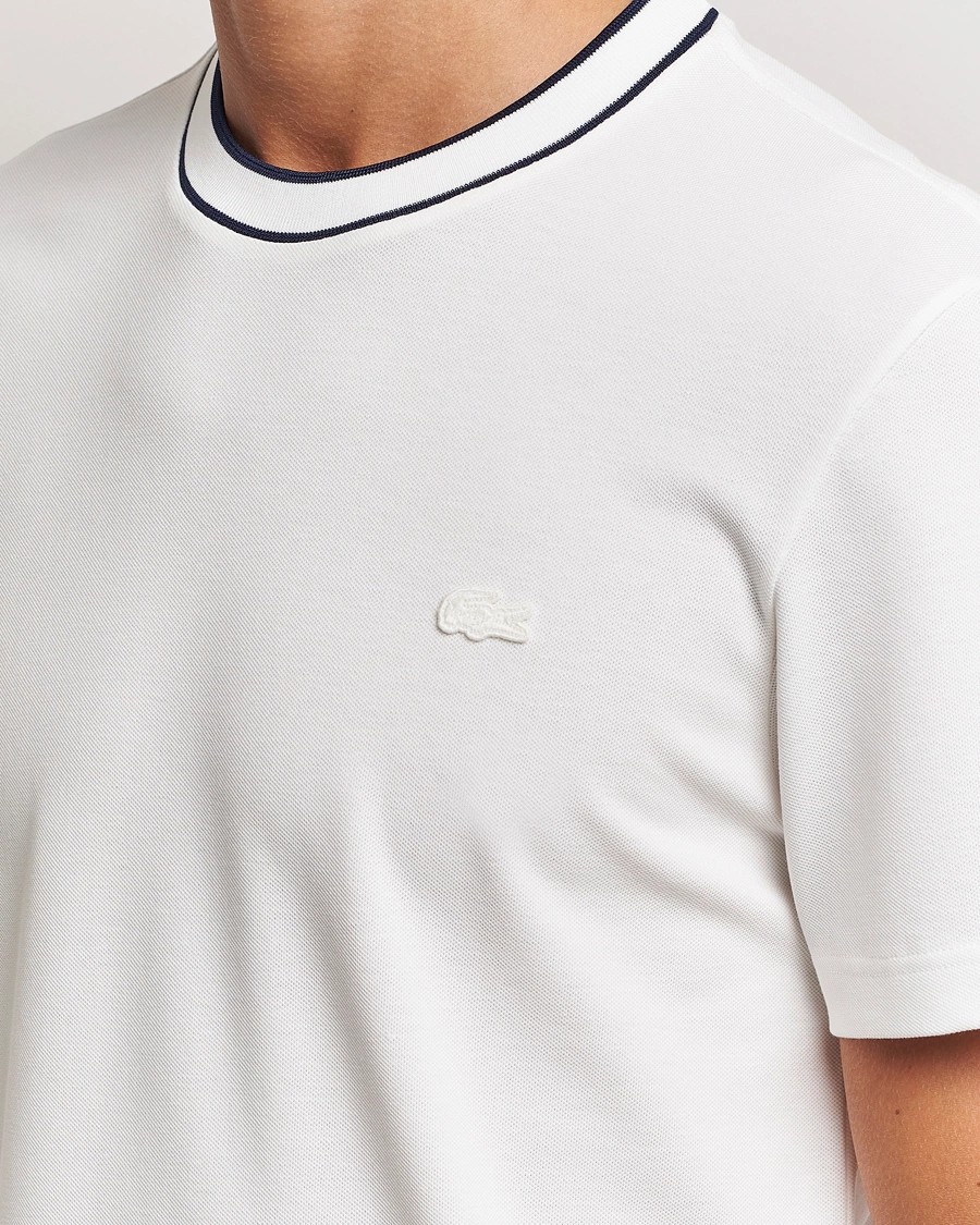 Erkek Standart Fit Pike Beyaz T-Shirt