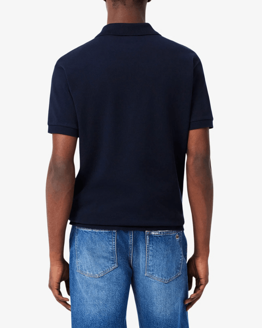 Polo Yaka Erkek Klasik Fit Lacivert T-Shirt