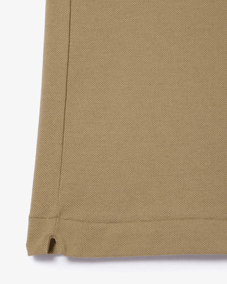Polo Yaka Erkek Klasik Fit Bej T-Shirt