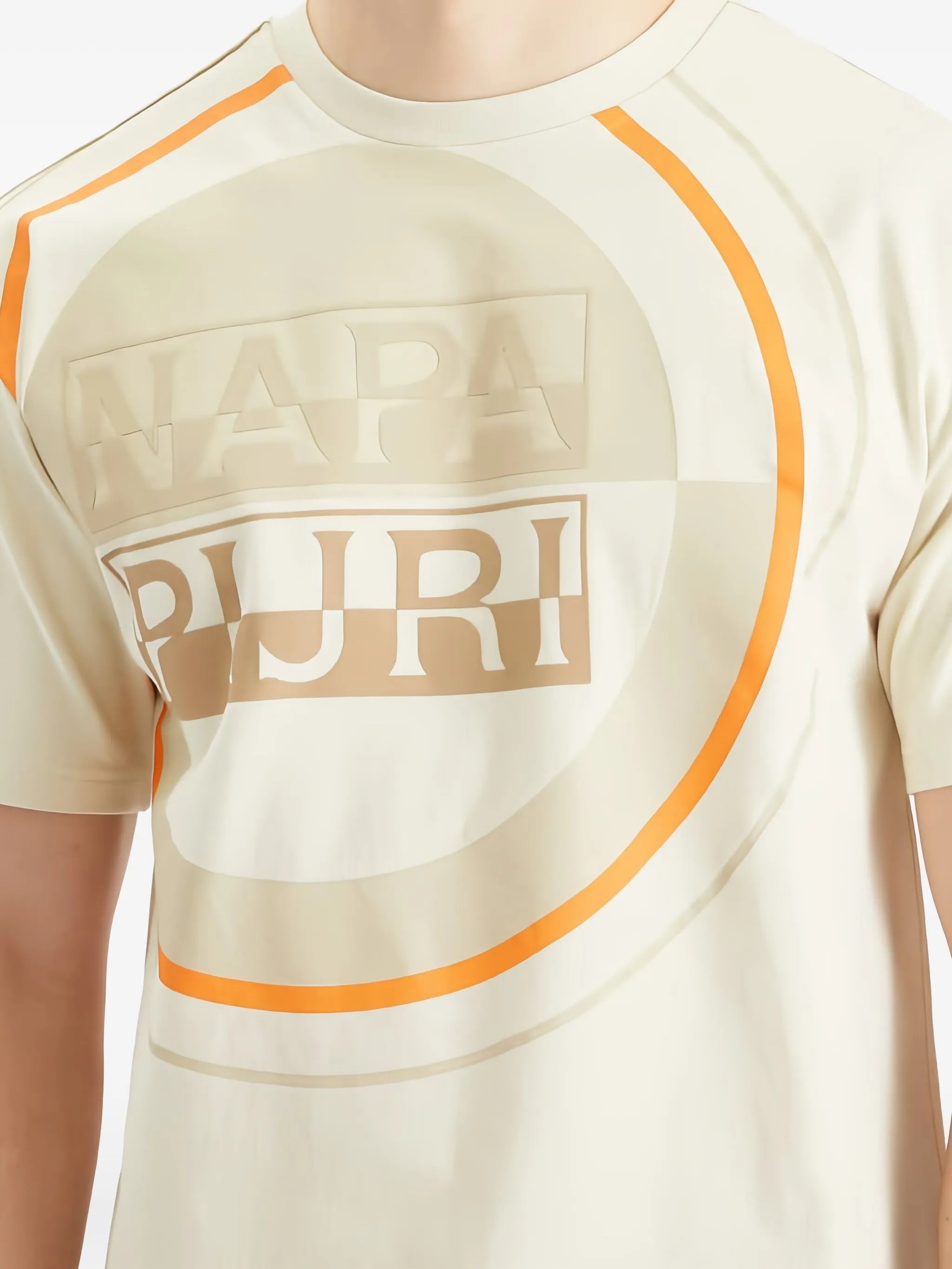 Erkek Logo Print T-Shirt