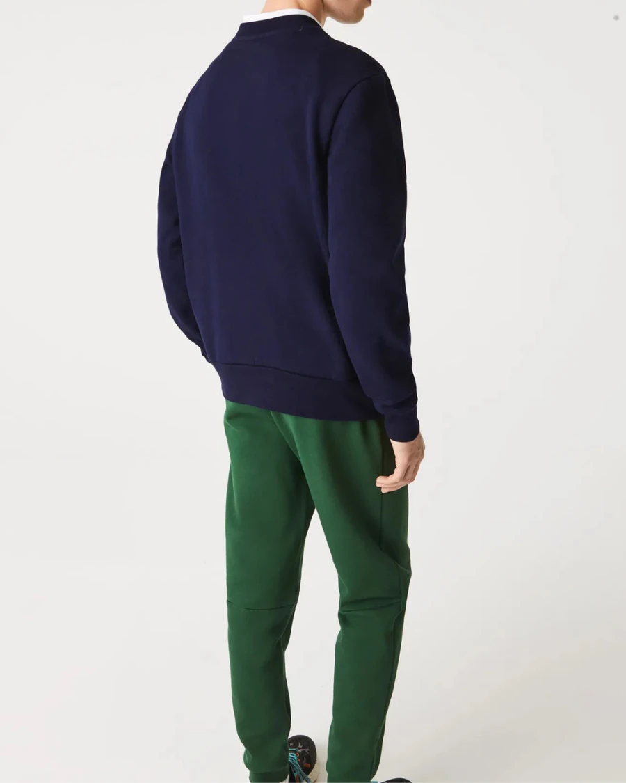 Erkek Classic Fit Bisiklet Yaka Lacivert Sweatshirt