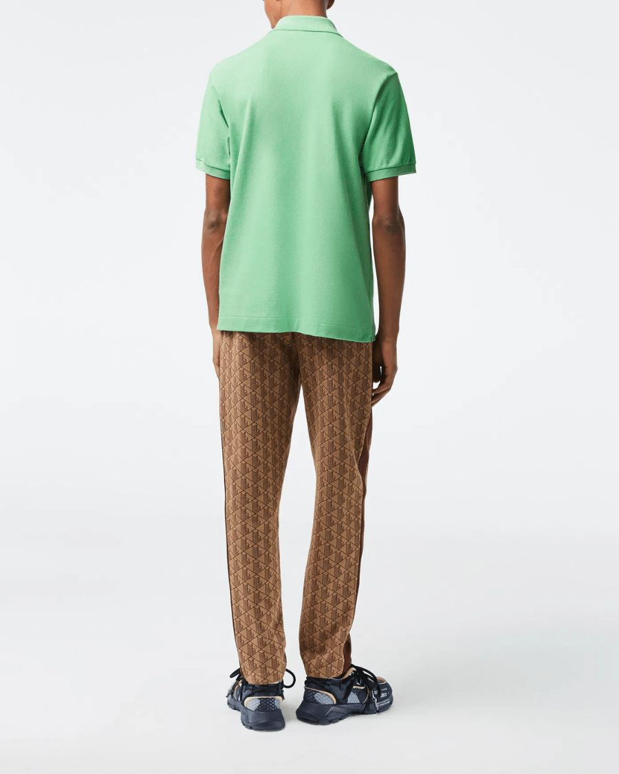 Polo Yaka Erkek Klasik Fit Açık Yeşil T-Shirt