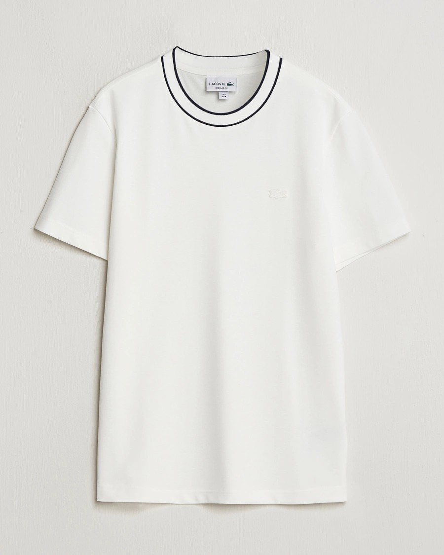 Erkek Standart Fit Pike Beyaz T-Shirt
