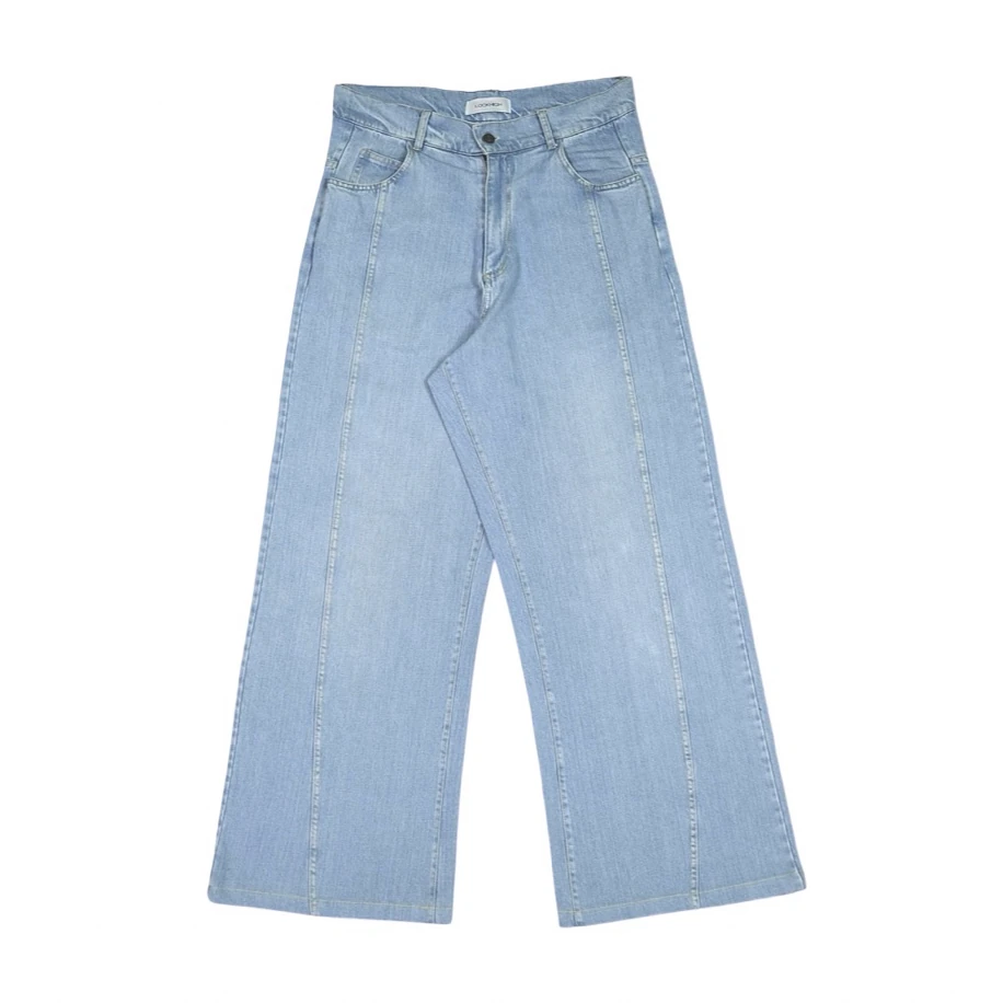 LOCKHIGH DETAILED LIGHT BLUE PANTS