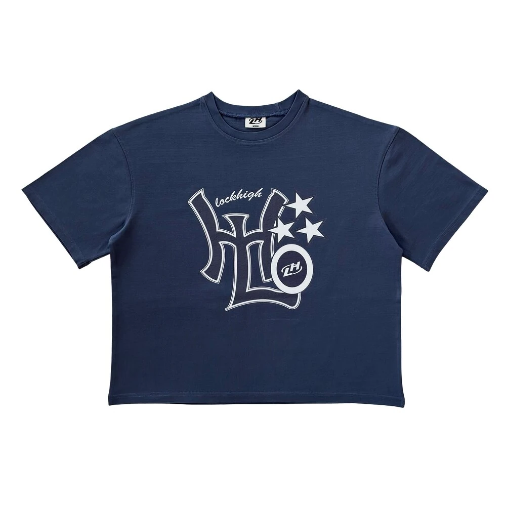 LOCKHIGH VIBIN OVERSIZED BOXY FIT TEE