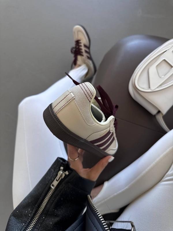 Adidas Samba Bej-Bordo