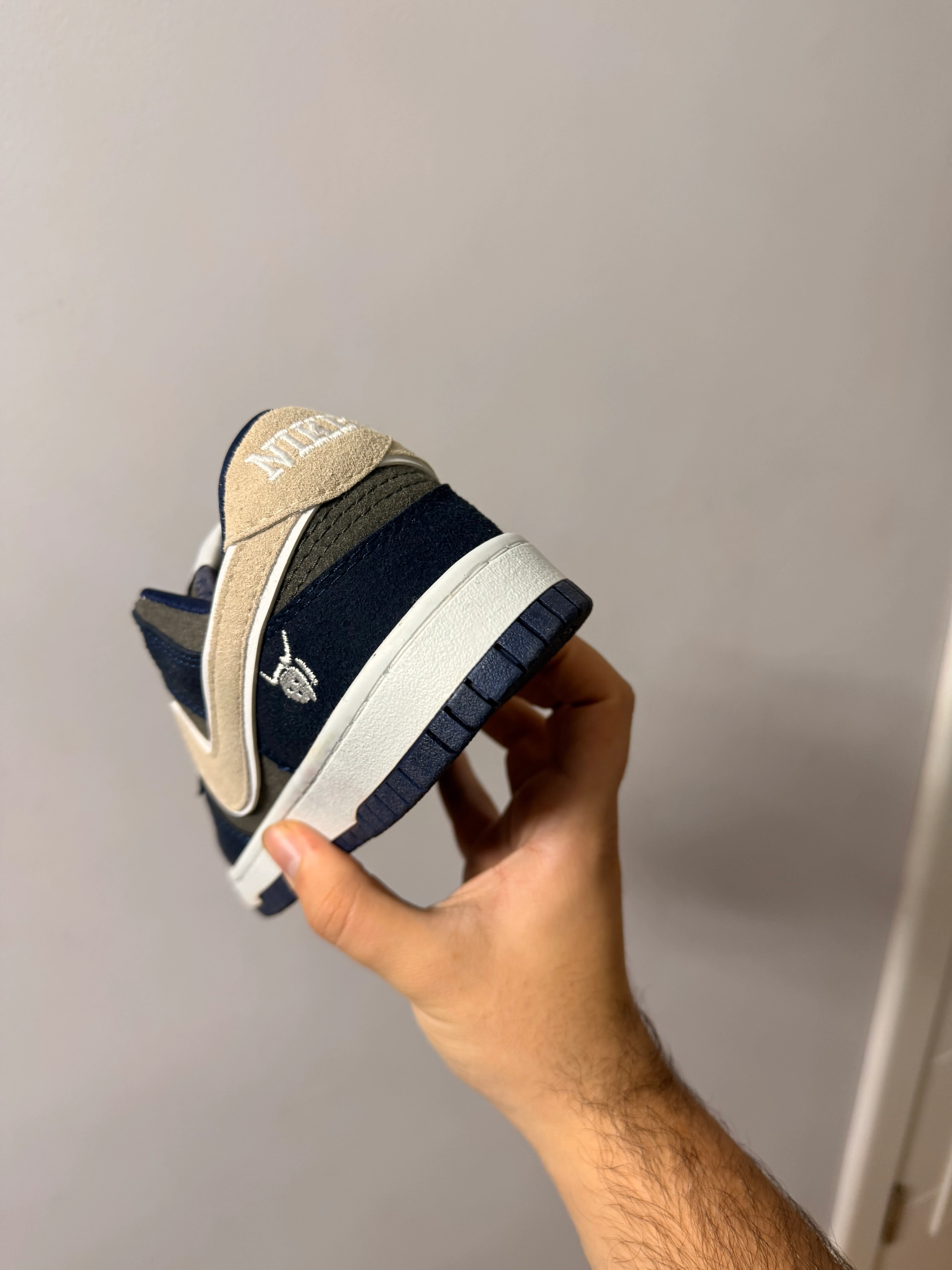 Nike Dunk Low Süet Lacivert