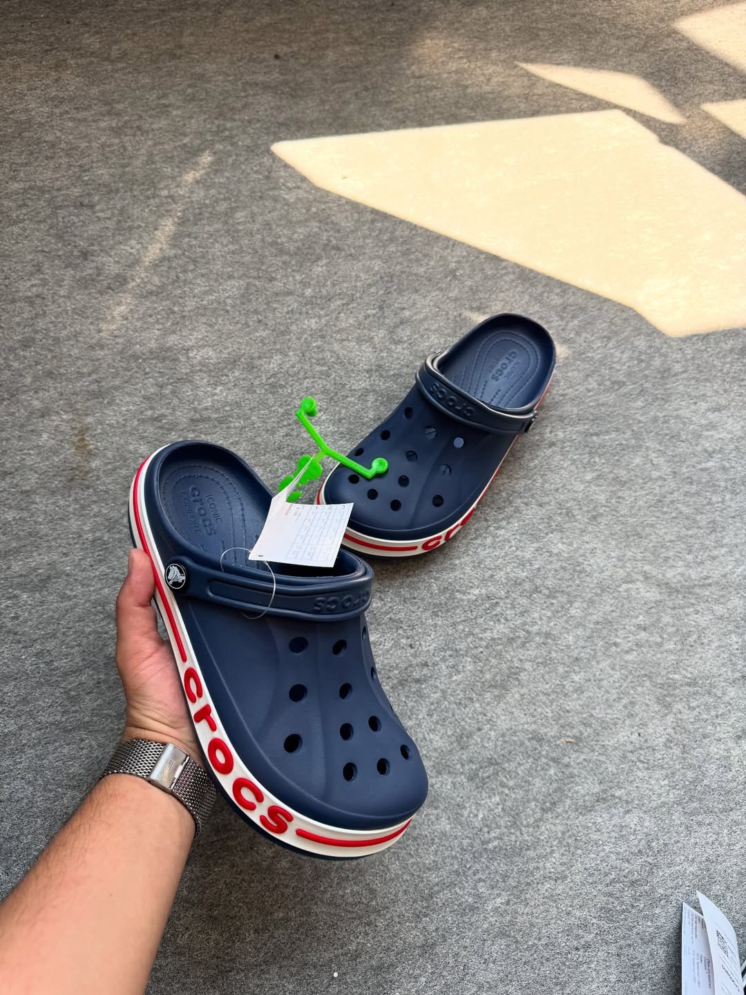 Crocs Lacivert-Kırmızı