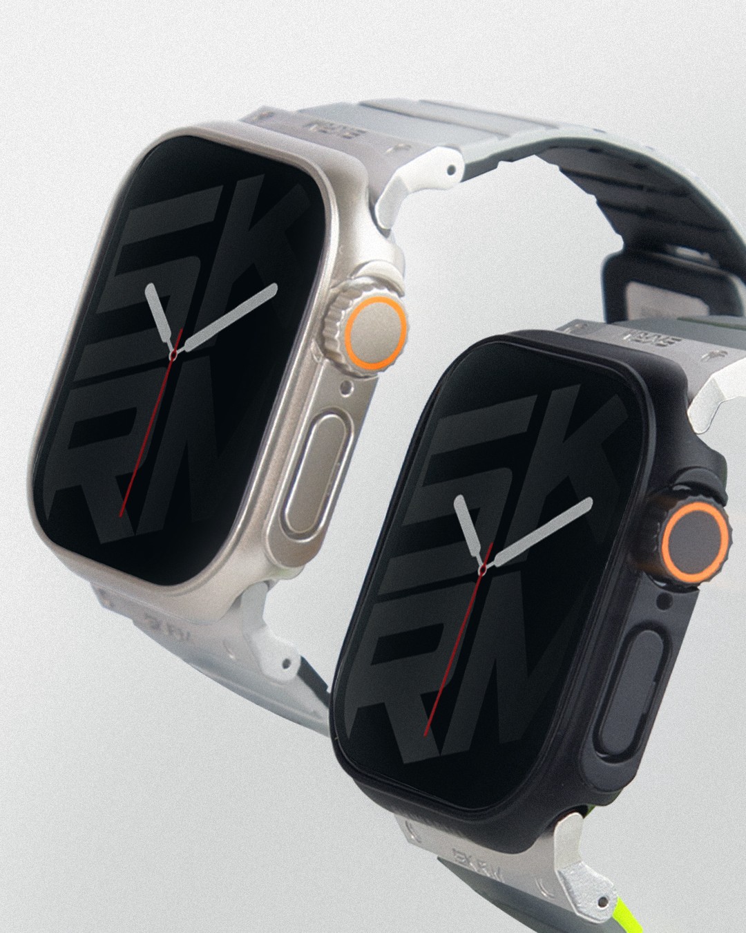 Apple Watch 42mm Skinarma Gado Pro Dijital Taç Korumalı Kasa ve Ekran Koruyucu