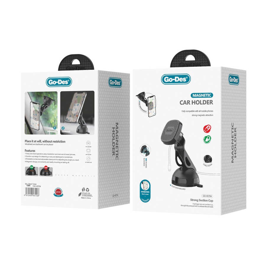Go Des GD-HD704 Magnetic Araç Telefon Tutucu