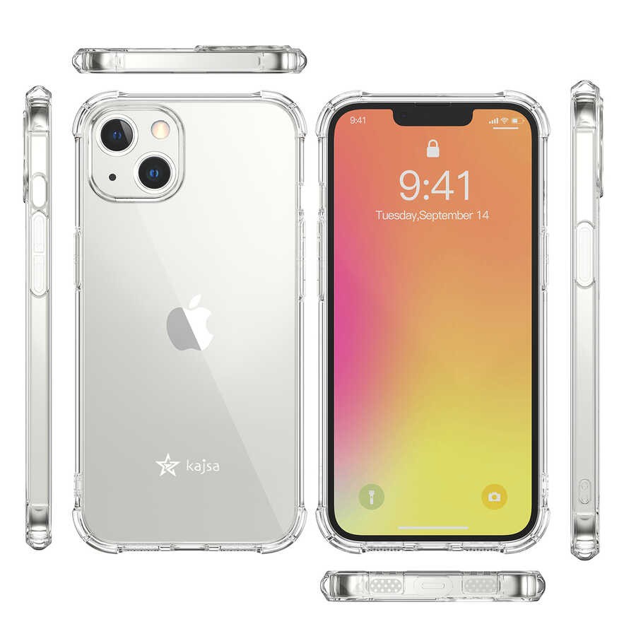 iPhone 13 Kılıf Kajsa Transparent Kılıf