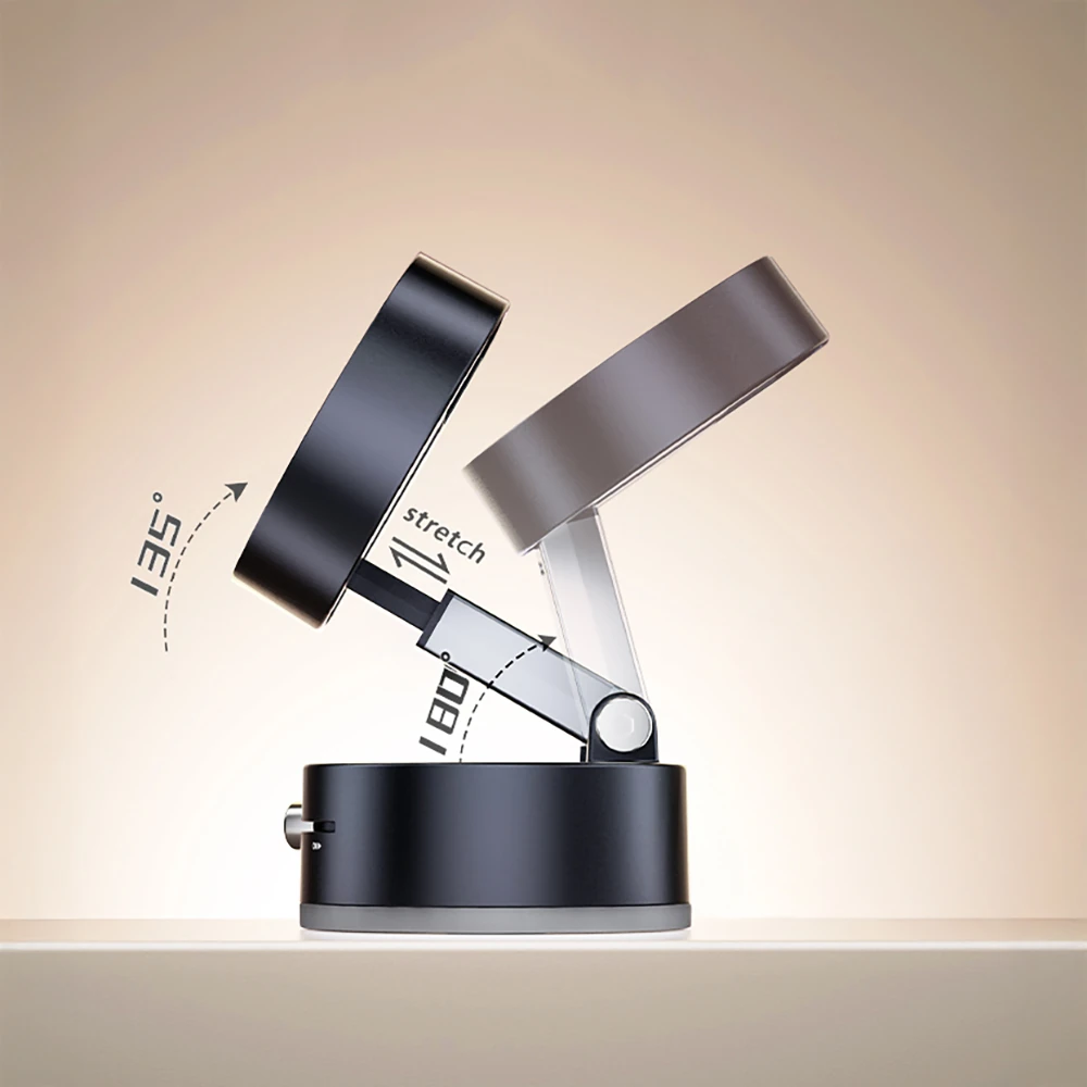 Zore A2 Vakum Özellikli 360 Derece Dönebilen Magnetik Telefon Tutucu