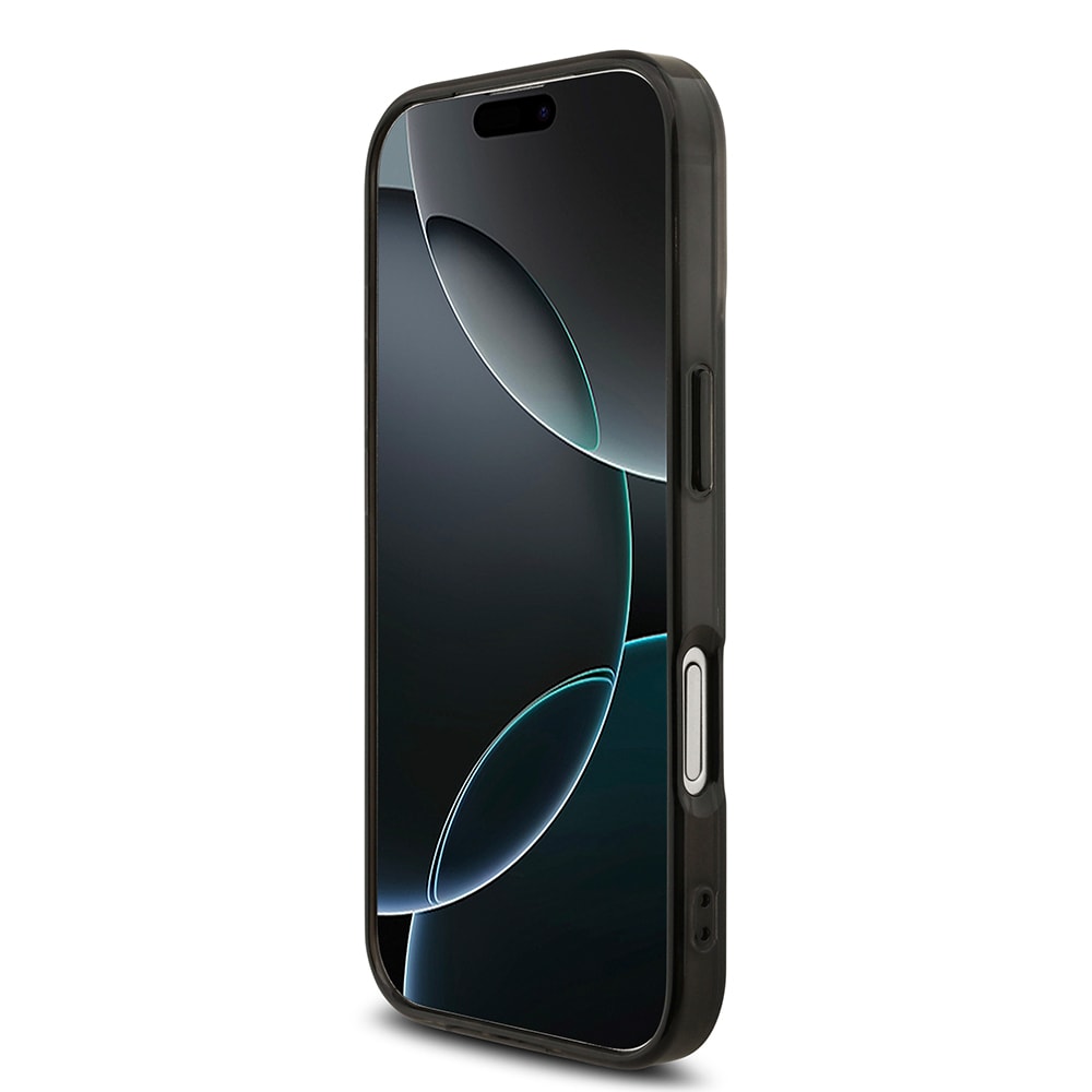 Apple iPhone 17 Kılıf AMG Orjinal Lisanslı Çift Katmanlı Büyük Logolu Petek Desenli Kapak