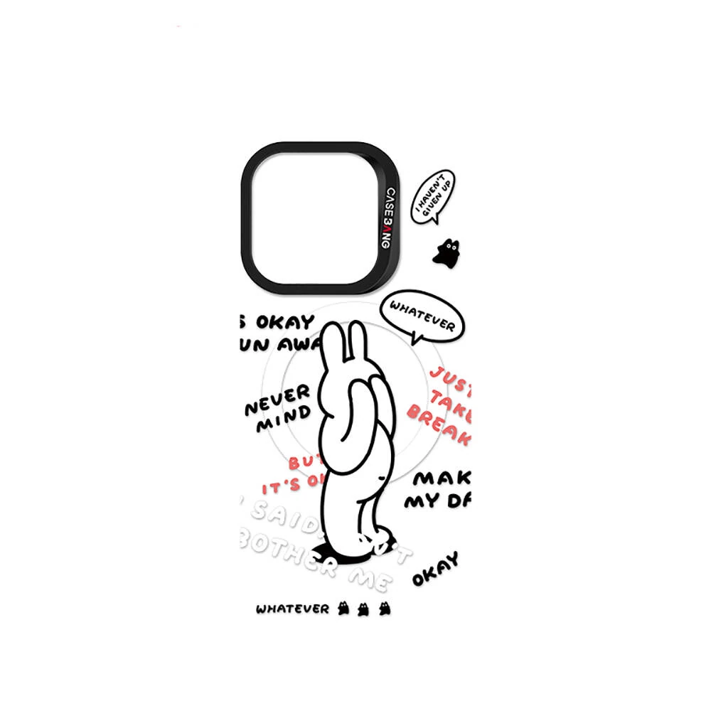 iPhone 14 Pro Max Magsafe Şarj Özellikli Casebang Chill Out Serisi Mıknatıslı Arka Panel