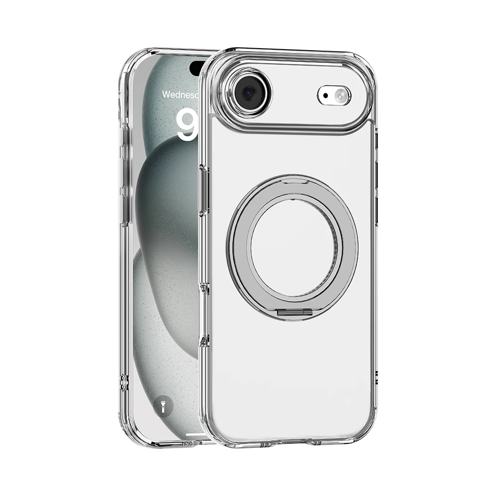 Apple iPhone 17 Air Kılıf M-safe Şarj Özellikli Standlı Airbag Tasarımlı Mutural Fresh Serisi Kapak