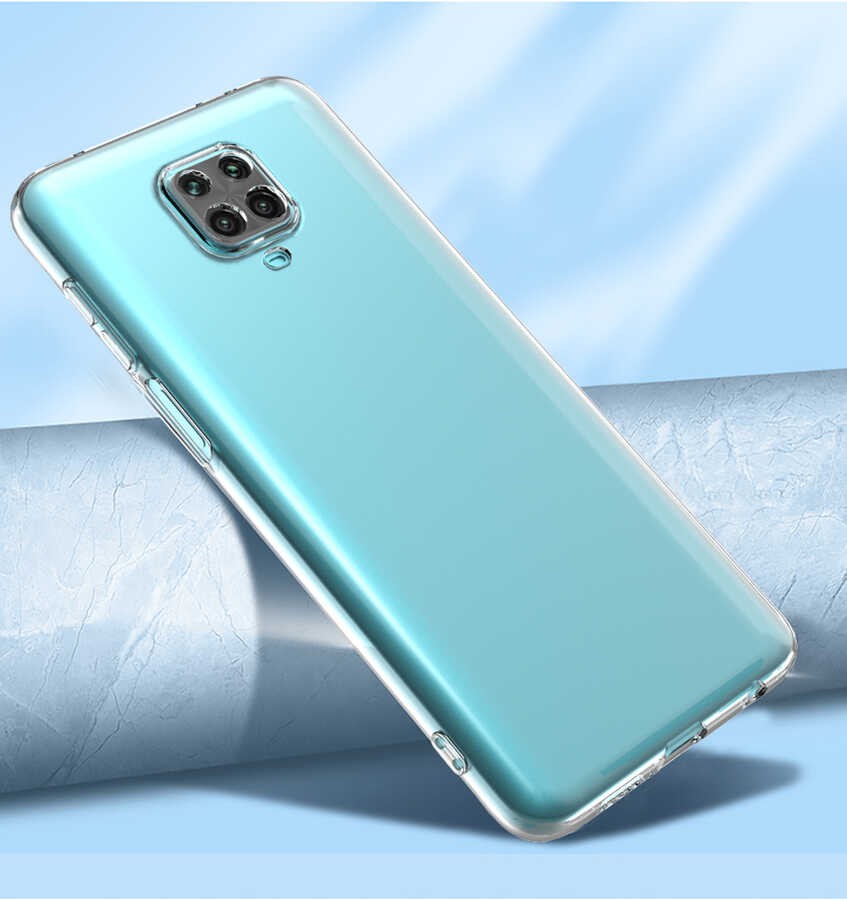 Xiaomi Redmi Note 9 Pro Kılıf Zore Kamera Korumalı Süper Silikon Kılıf